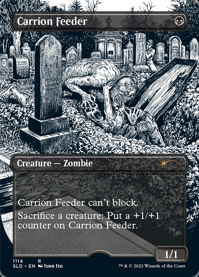 Carrion Feeder (Borderless) [Secret Lair Drop Series] | Card Merchant Takapuna