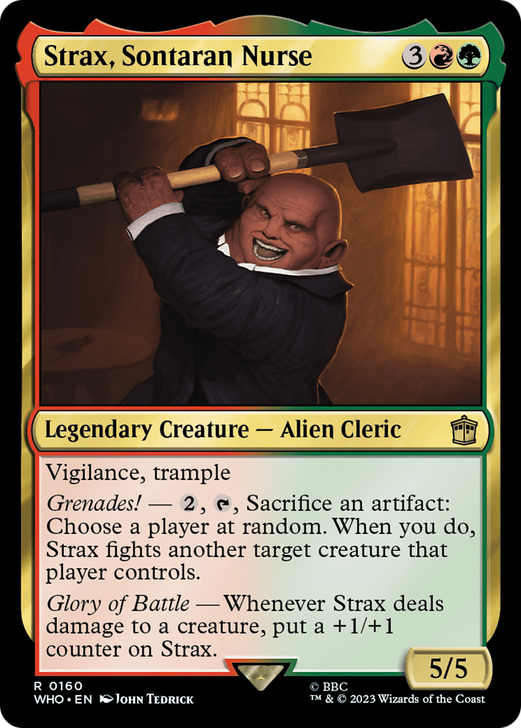 Strax, Sontaran Nurse [Doctor Who] | Card Merchant Takapuna