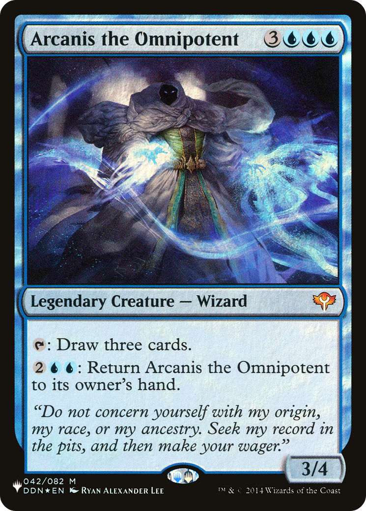 Arcanis the Omnipotent [The List] | Card Merchant Takapuna