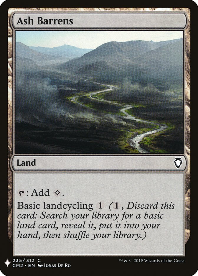Ash Barrens [Mystery Booster] | Card Merchant Takapuna