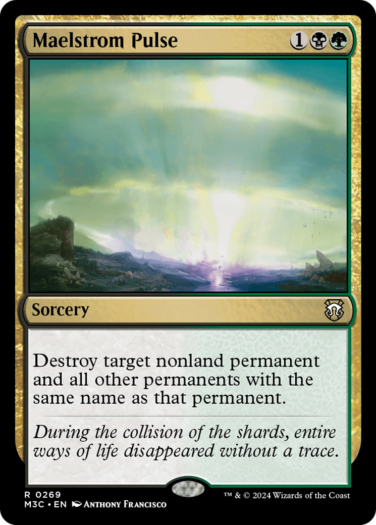 Maelstrom Pulse (Ripple Foil) [Modern Horizons 3 Commander] | Card Merchant Takapuna