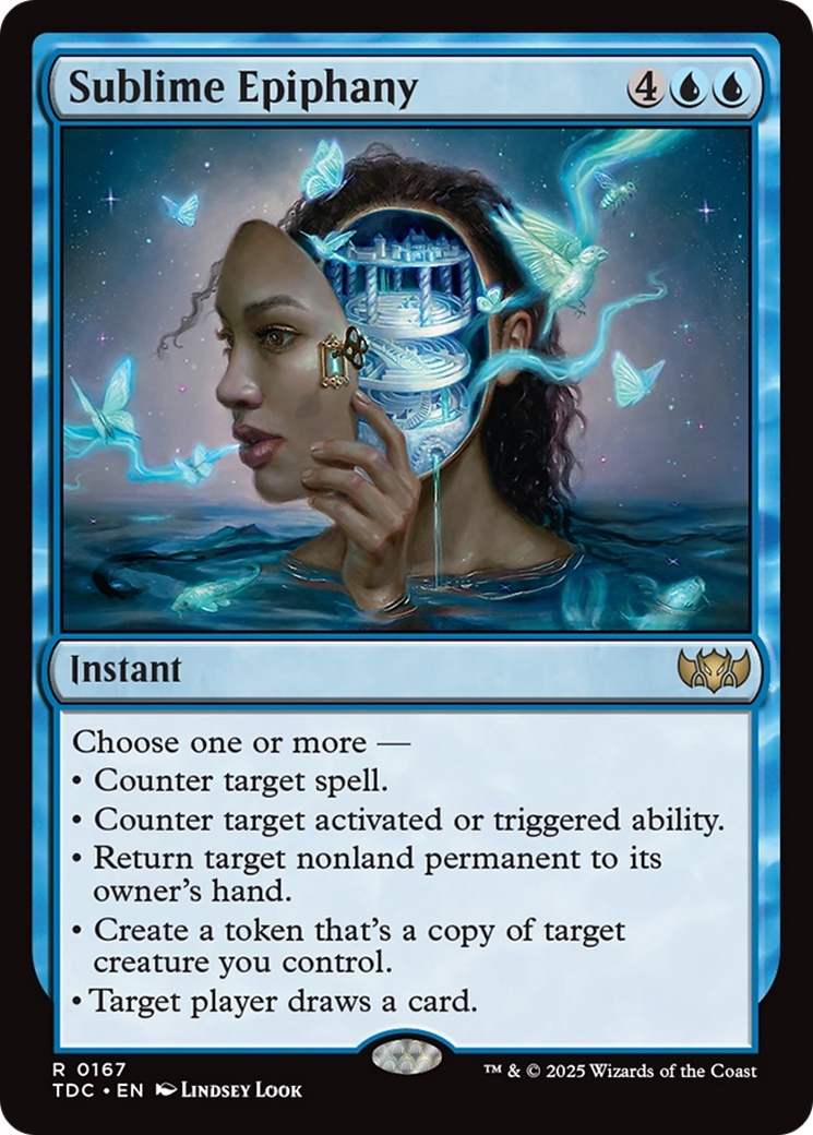 Sublime Epiphany [Tarkir: Dragonstorm Commander] | Card Merchant Takapuna
