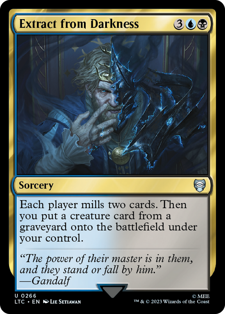 Extract from Darkness [The Lord of the Rings: Tales of Middle-Earth Commander] | Card Merchant Takapuna