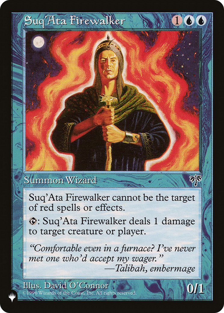 Suq'Ata Firewalker [The List] | Card Merchant Takapuna