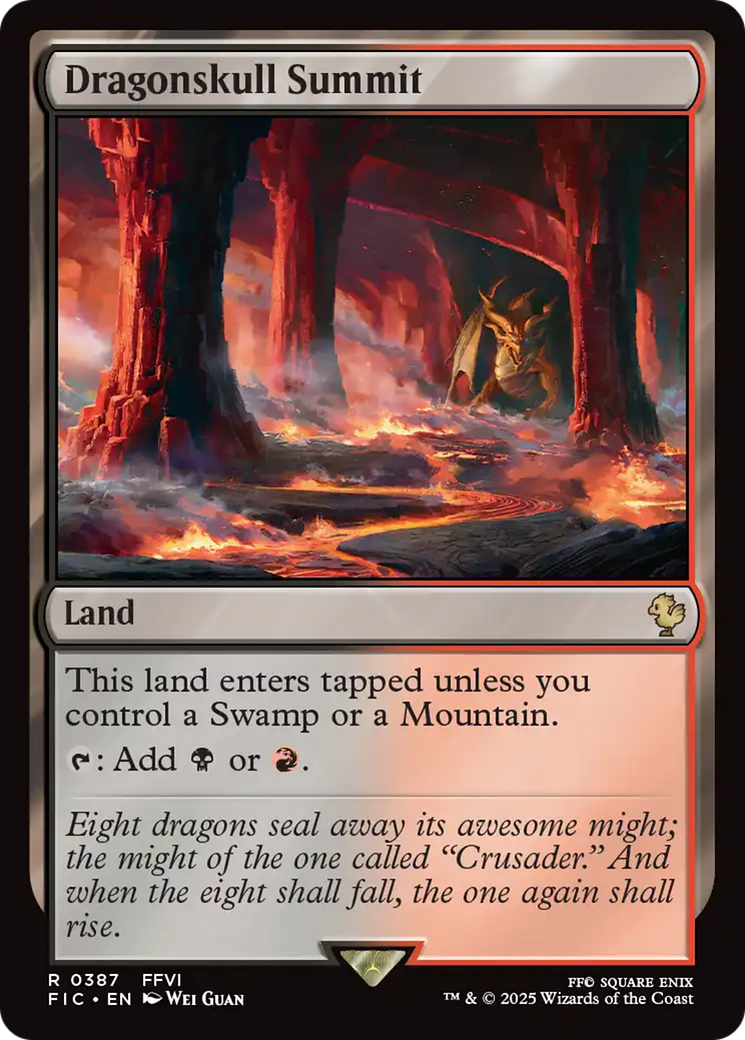 Dragonskull Summit [FINAL FANTASY Commander] | Card Merchant Takapuna