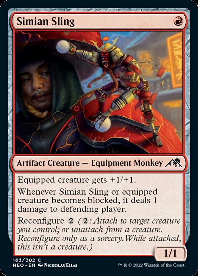 Simian Sling [Kamigawa: Neon Dynasty] | Card Merchant Takapuna