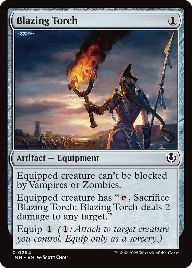 Blazing Torch [Innistrad Remastered] | Card Merchant Takapuna