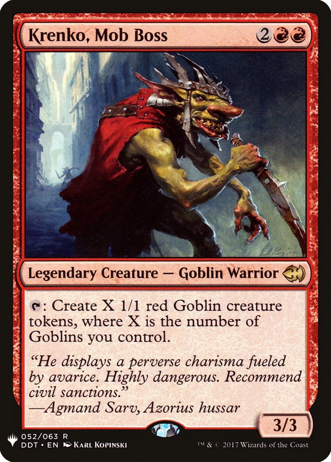 Krenko, Mob Boss [Mystery Booster] | Card Merchant Takapuna