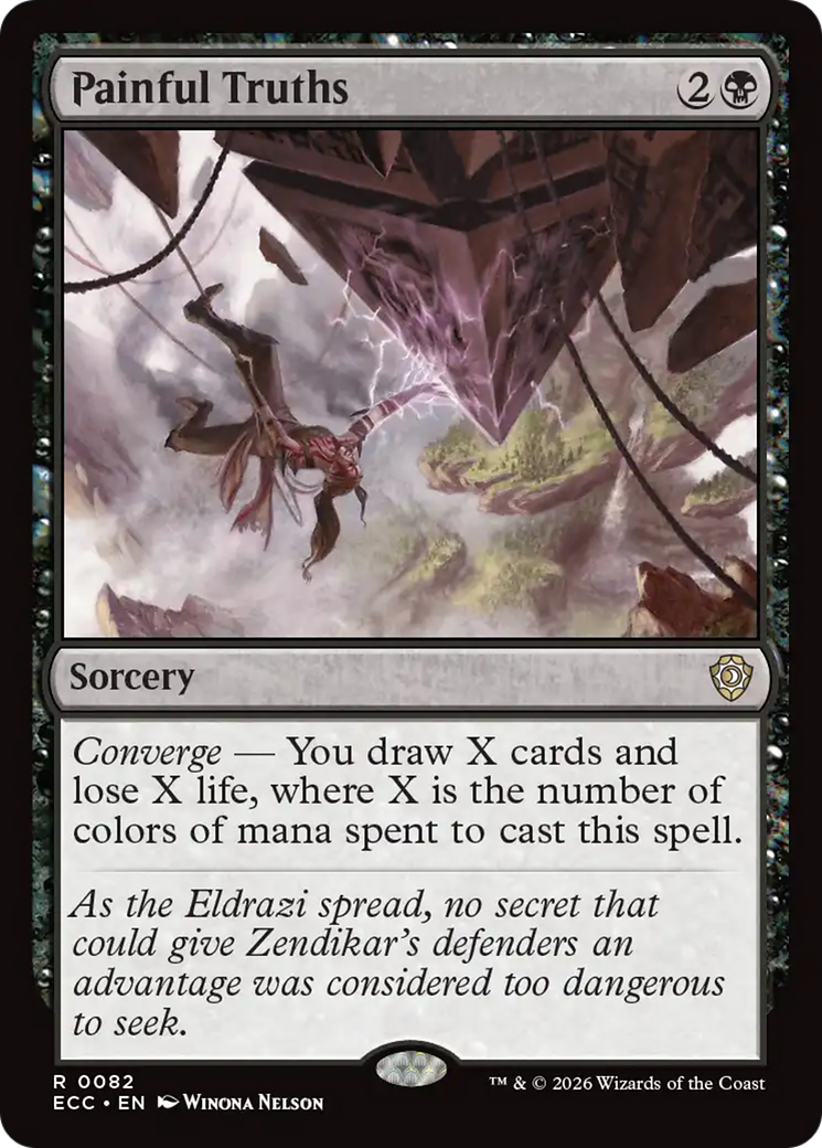 Painful Truths [Lorwyn Eclipsed Commander] | Card Merchant Takapuna