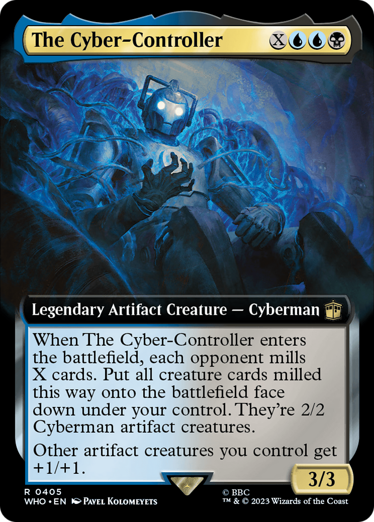 The Cyber-Controller (Extended Art) [Doctor Who] | Card Merchant Takapuna