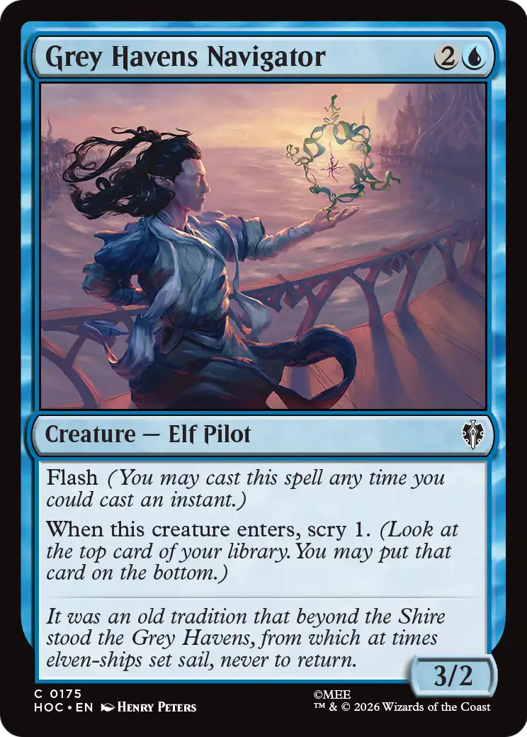 Grey Havens Navigator [The Hobbit: Eternal-Legal] | Card Merchant Takapuna