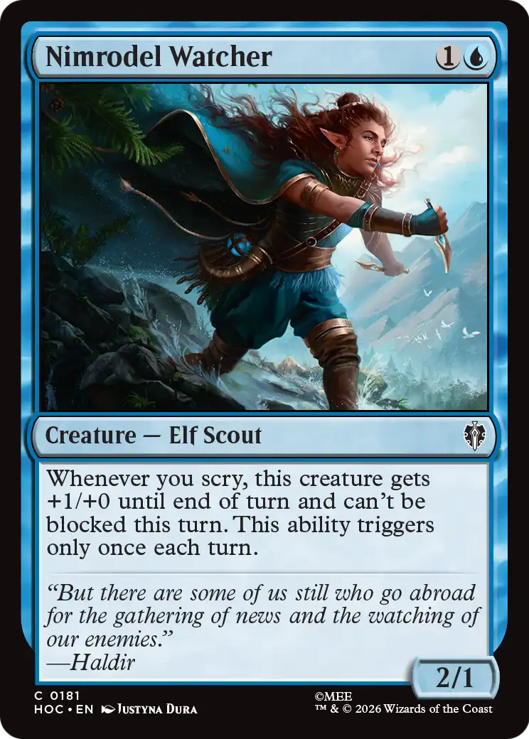 Nimrodel Watcher [The Hobbit: Eternal-Legal] | Card Merchant Takapuna
