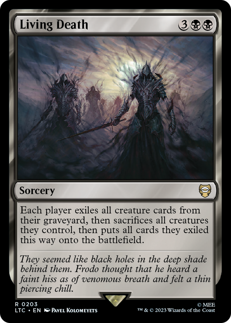 Living Death [The Lord of the Rings: Tales of Middle-Earth Commander] | Card Merchant Takapuna