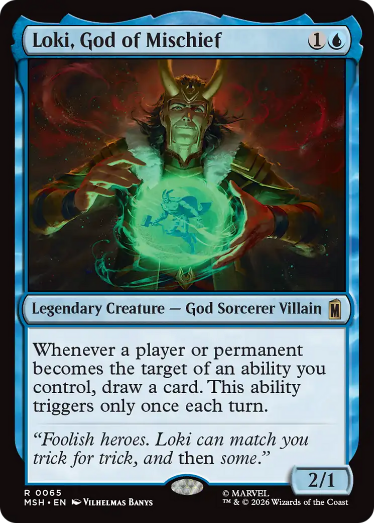 Loki, God of Mischief [Marvel Super Heroes] | Card Merchant Takapuna
