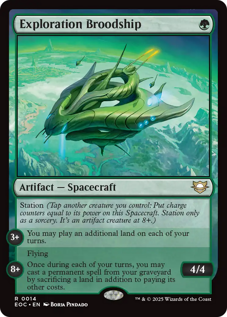 Exploration Broodship [Edge of Eternities Commander] | Card Merchant Takapuna