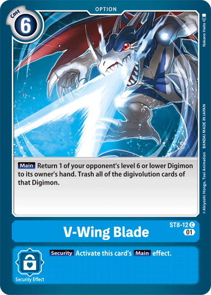 V-Wing Blade [ST8-12] [Starter Deck: Ulforce Veedramon] | Card Merchant Takapuna