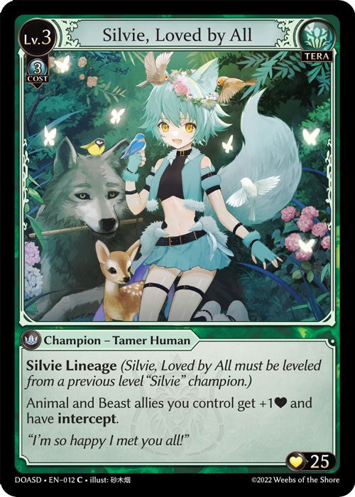 Silvie, Loved by All (012) [Dawn of Ashes: Starter Decks] | Card Merchant Takapuna