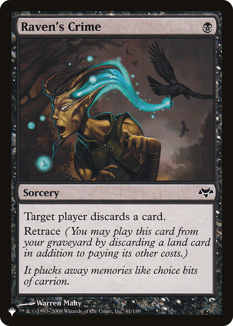 Raven's Crime [The List] | Card Merchant Takapuna