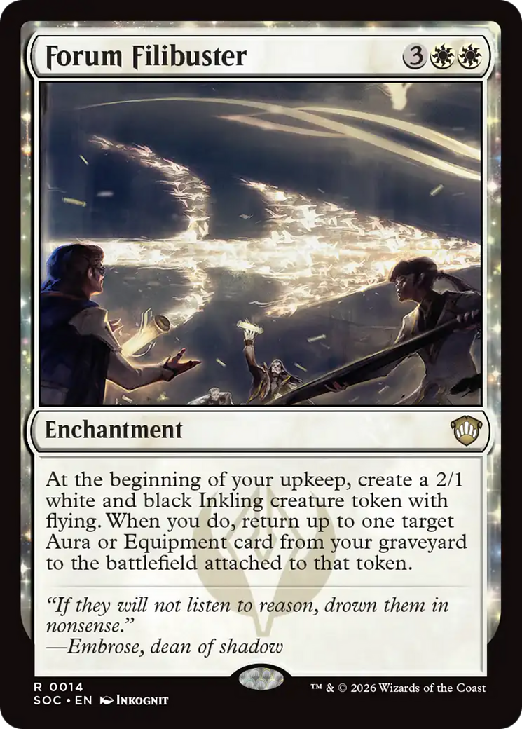 Forum Filibuster [Secrets of Strixhaven Commander] | Card Merchant Takapuna