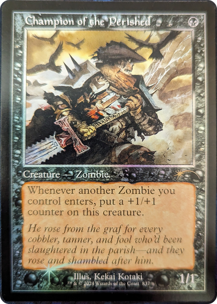 Champion of the Perished (Retro Frame) [Secret Lair Drop Series] | Card Merchant Takapuna