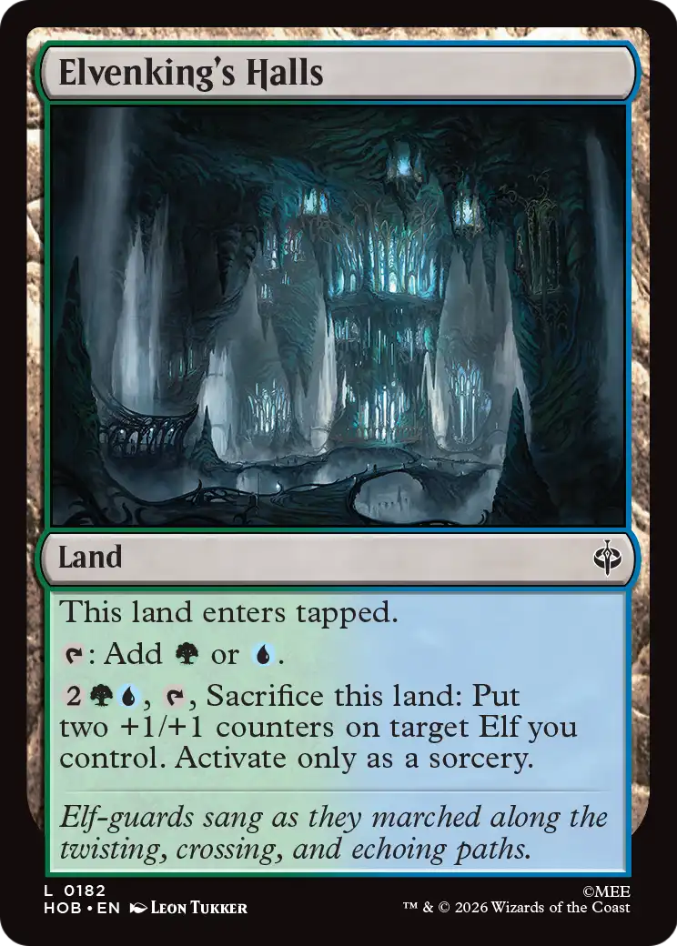 Elvenking's Halls [The Hobbit] | Card Merchant Takapuna