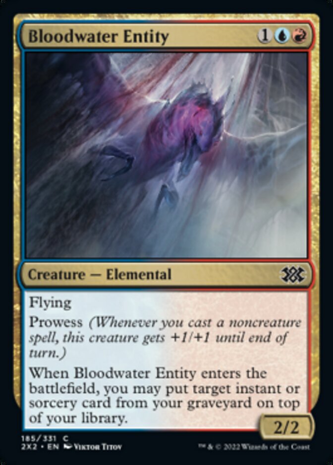 Bloodwater Entity [Double Masters 2022] | Card Merchant Takapuna