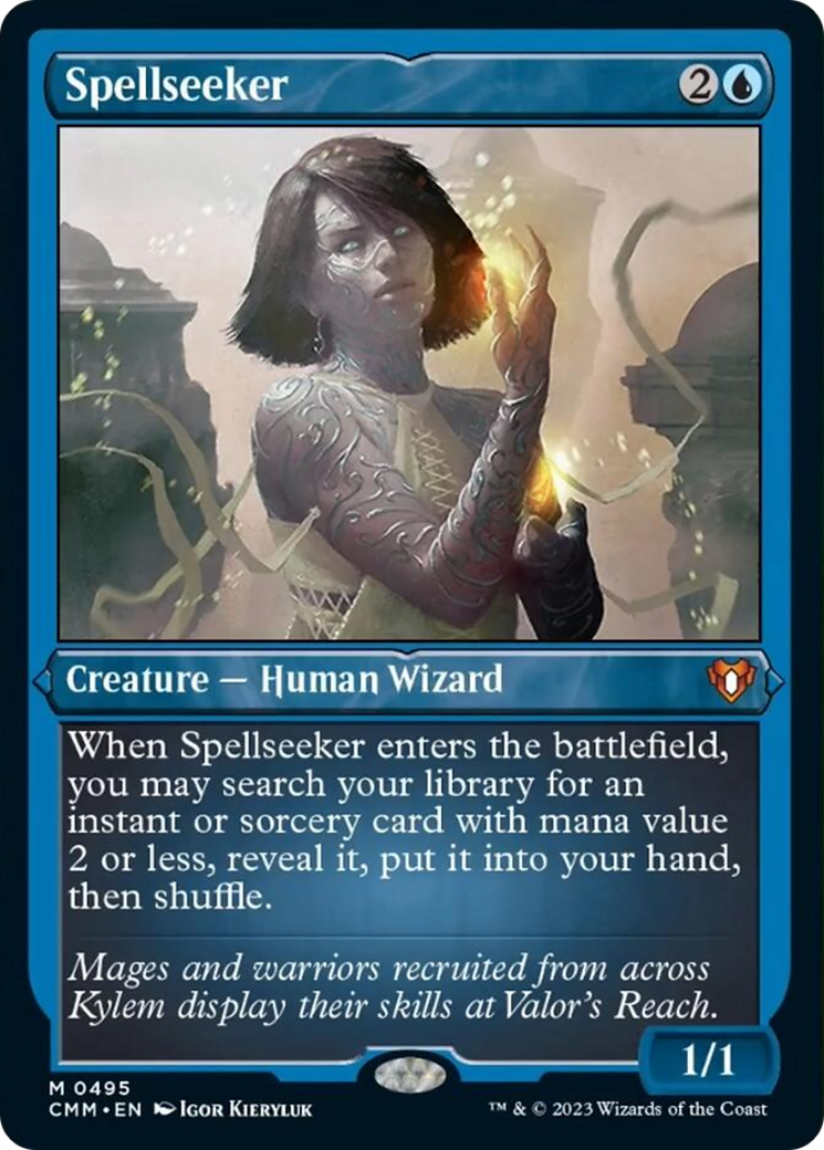 Spellseeker (Foil Etched) [Commander Masters] | Card Merchant Takapuna