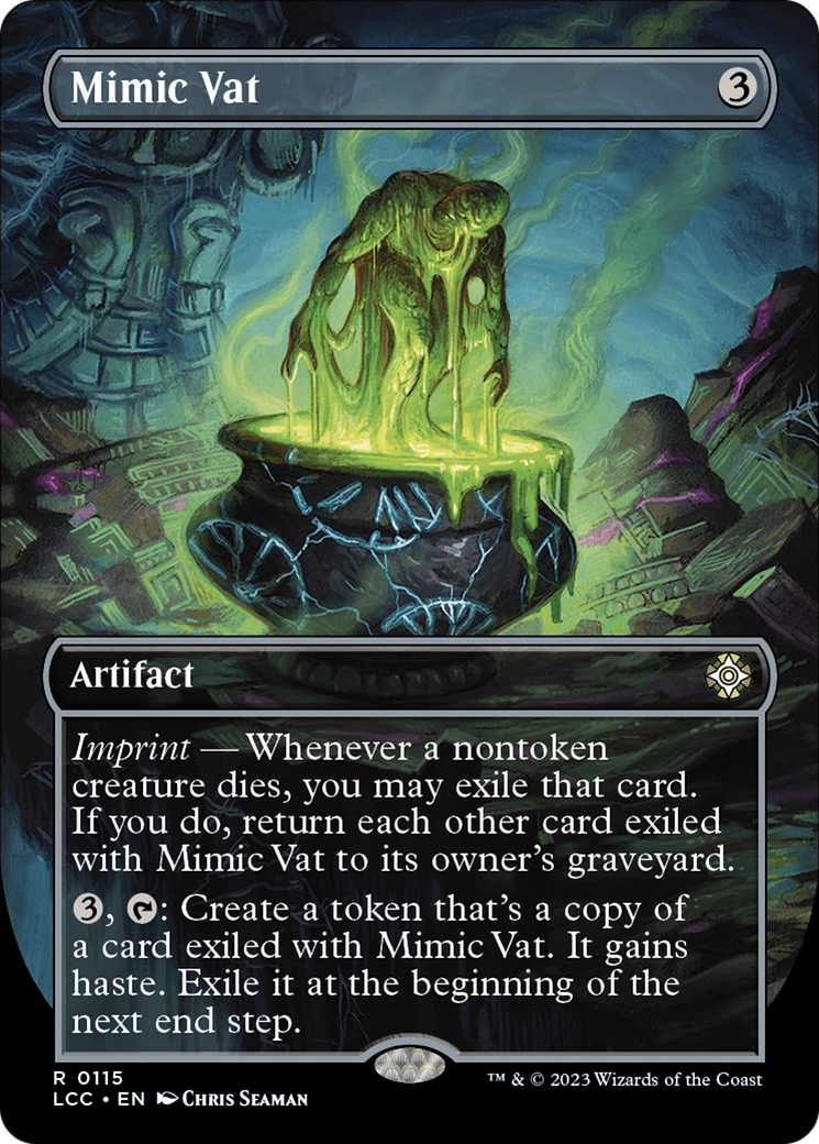 Mimic Vat (Borderless) [The Lost Caverns of Ixalan Commander] | Card Merchant Takapuna