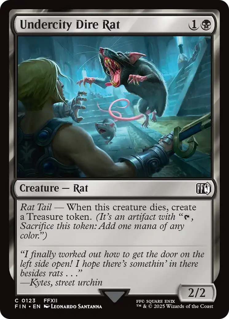 Undercity Dire Rat [FINAL FANTASY] | Card Merchant Takapuna