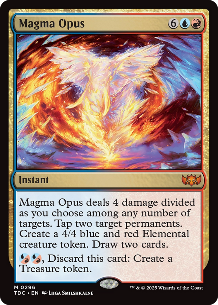 Magma Opus [Tarkir: Dragonstorm Commander] | Card Merchant Takapuna