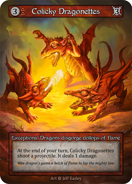Colicky Dragonettes - Beta | Card Merchant Takapuna