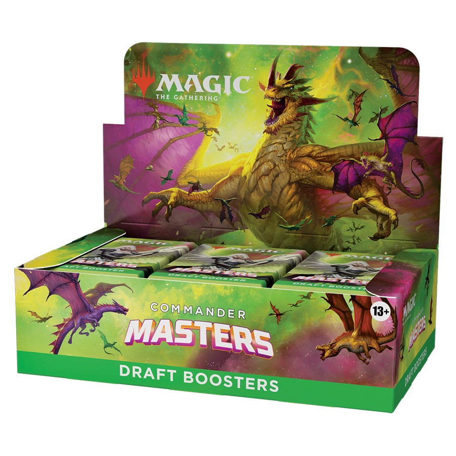 MTG Draft Booster Box - Commander Masters | Card Merchant Takapuna