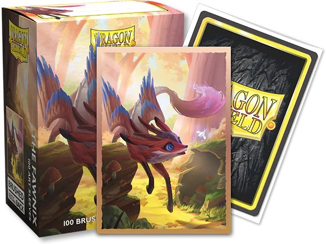 Dragon Shield 100 CT - Brushed Art - The Fawnix | Card Merchant Takapuna