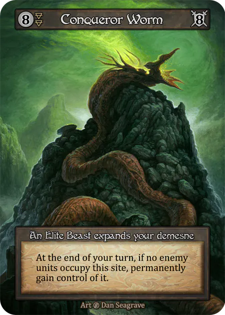 Conqueror Worm - Beta | Card Merchant Takapuna