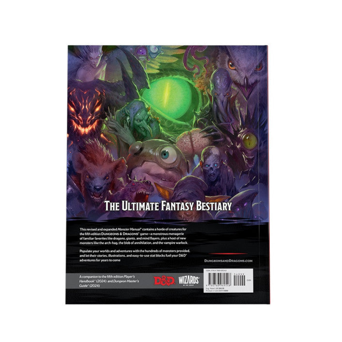 D&D Dungeons & Dragons Monster Manual Hardcover (2024) | Card Merchant Takapuna