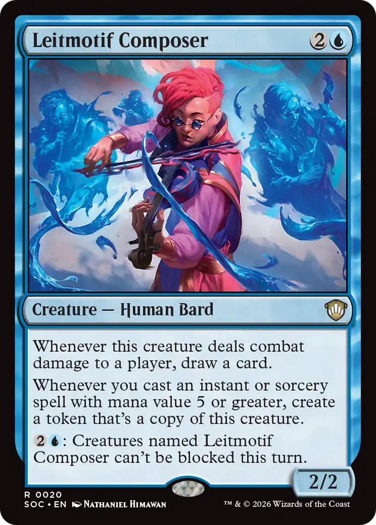 Leitmotif Composer [Secrets of Strixhaven Commander] | Card Merchant Takapuna