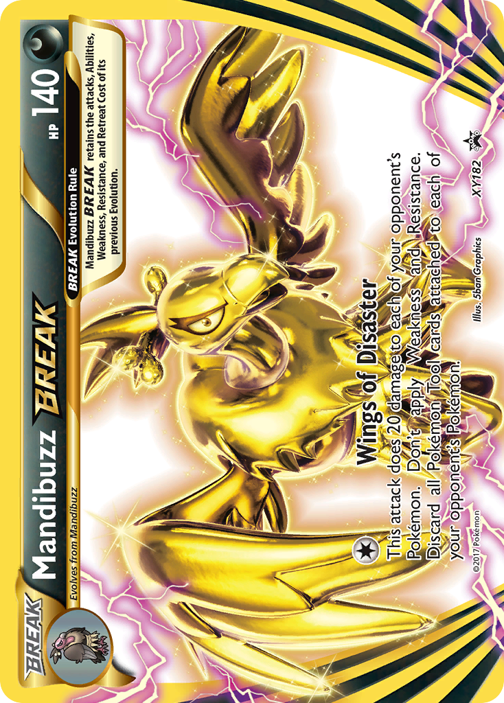 Mandibuzz BREAK (XY182) [XY: Black Star Promos] | Card Merchant Takapuna