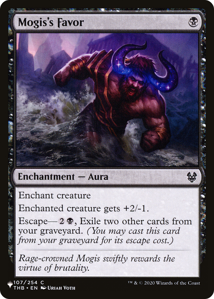 Mogis's Favor [The List] | Card Merchant Takapuna