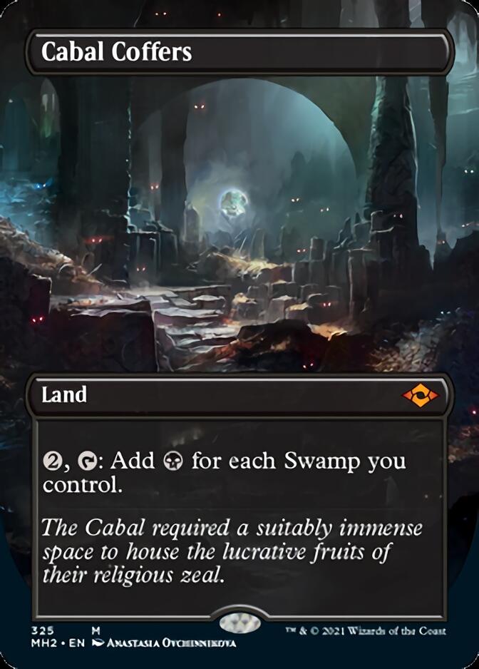 Cabal Coffers (Borderless Alternate Art) [Modern Horizons 2] | Card Merchant Takapuna