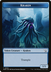 Soldier // Kraken Double-Sided Token [March of the Machine Tokens] | Card Merchant Takapuna