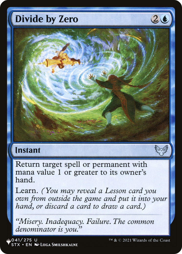 Divide by Zero [The List] | Card Merchant Takapuna