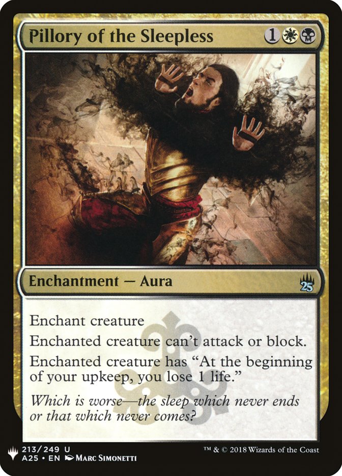 Pillory of the Sleepless [Mystery Booster] | Card Merchant Takapuna