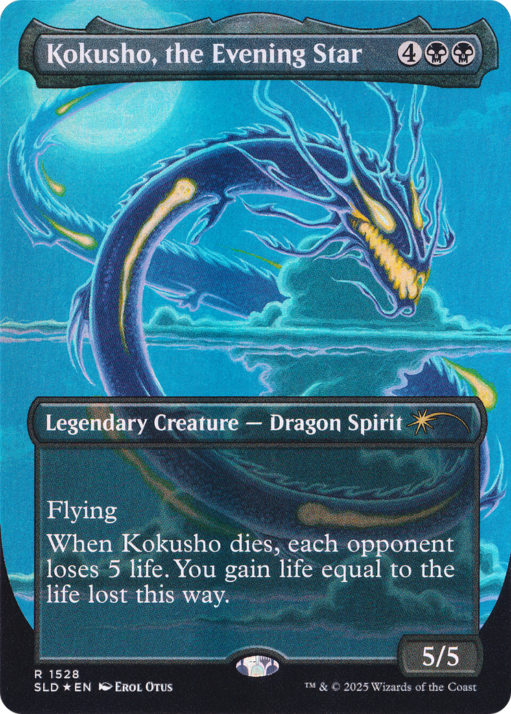Kokusho, the Evening Star (Rainbow Foil) [Secret Lair Drop Series] | Card Merchant Takapuna