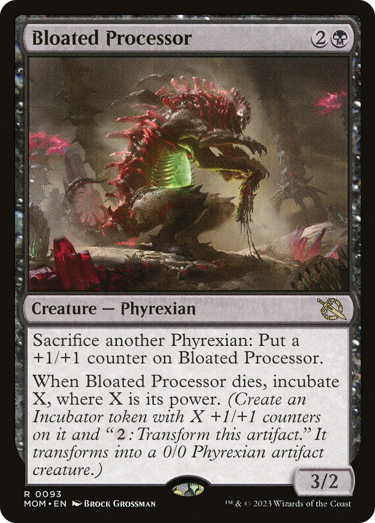 Bloated Processor [March of the Machine] | Card Merchant Takapuna
