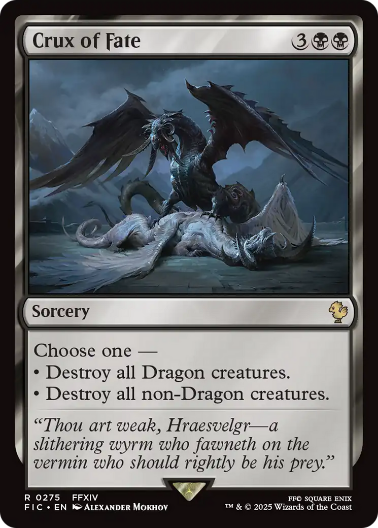 Crux of Fate [FINAL FANTASY Commander] | Card Merchant Takapuna