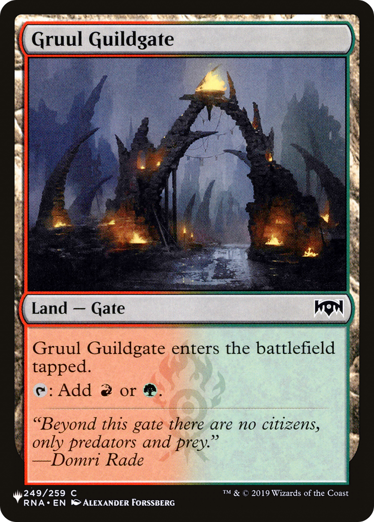 Gruul Guildgate [The List] | Card Merchant Takapuna