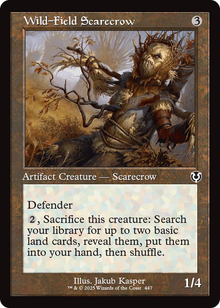 Wild-Field Scarecrow (Retro Frame) [Innistrad Remastered] | Card Merchant Takapuna