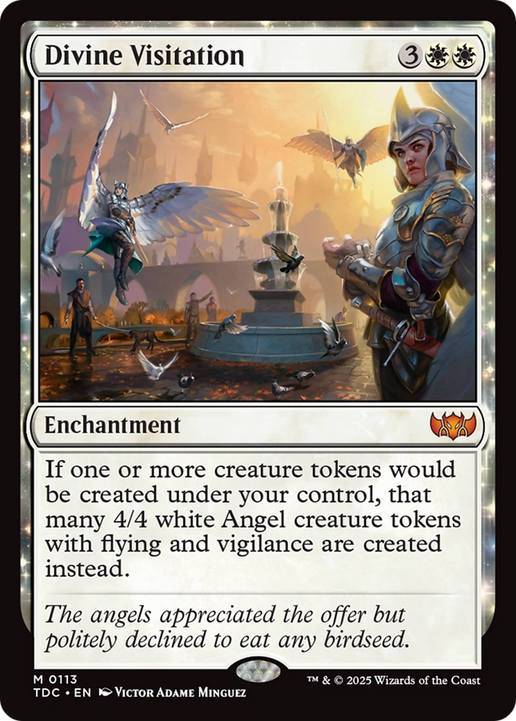 Divine Visitation [Tarkir: Dragonstorm Commander] | Card Merchant Takapuna