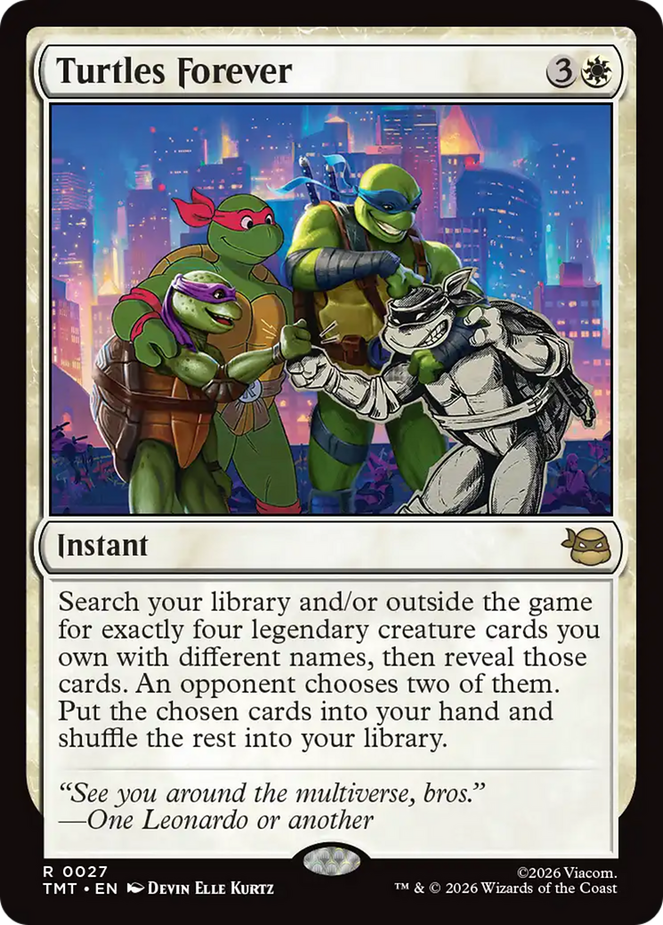 Turtles Forever [Teenage Mutant Ninja Turtles] | Card Merchant Takapuna