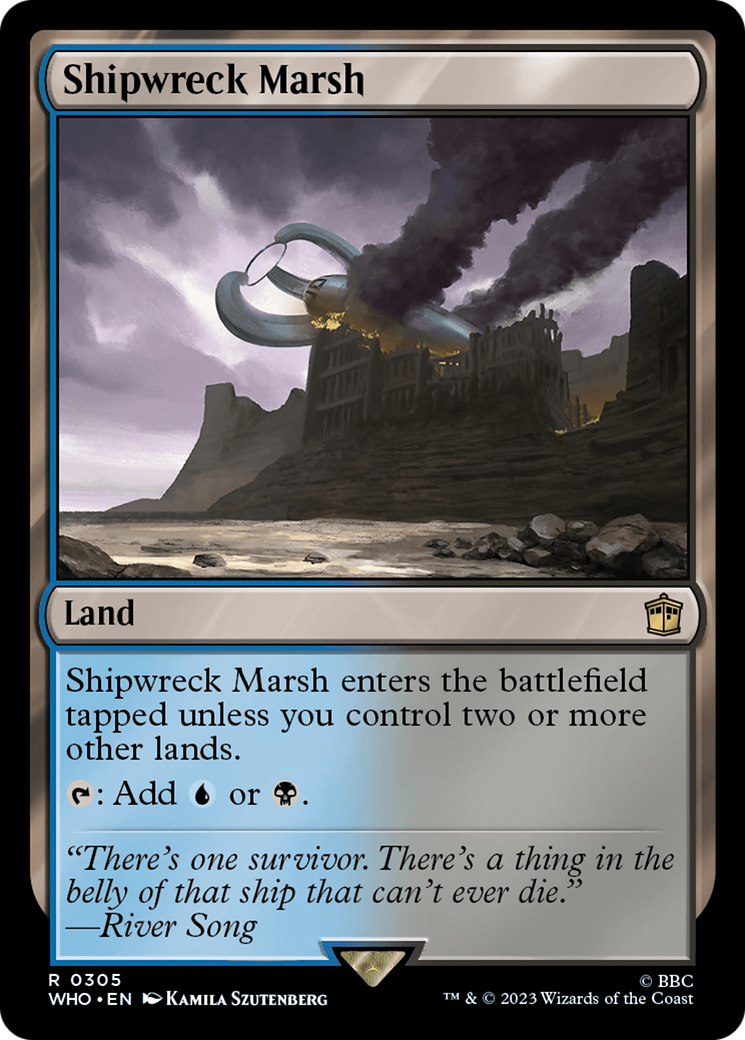 Shipwreck Marsh [Doctor Who] | Card Merchant Takapuna